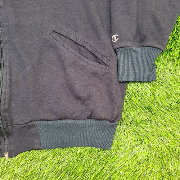 Vintage Notre-Dame Zip Sweatshirt Womens XL 24x26 Baggy - Picture 11 of 14